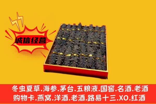 开封市顺河回收海参